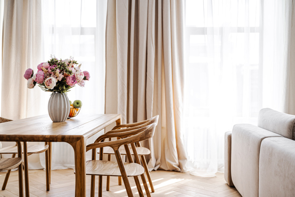 Светлая квартира в скандинавском стиле