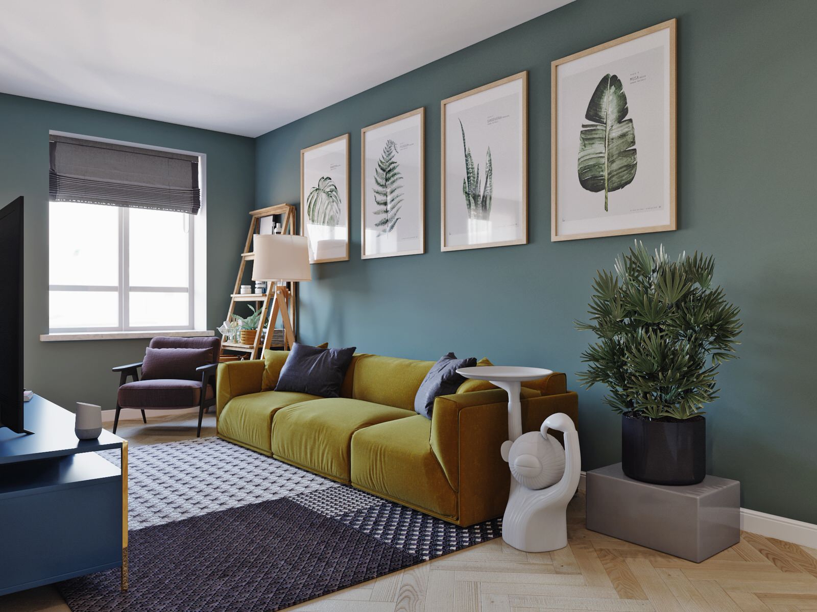 LUSH | интерьер квартиры для молодой семьи