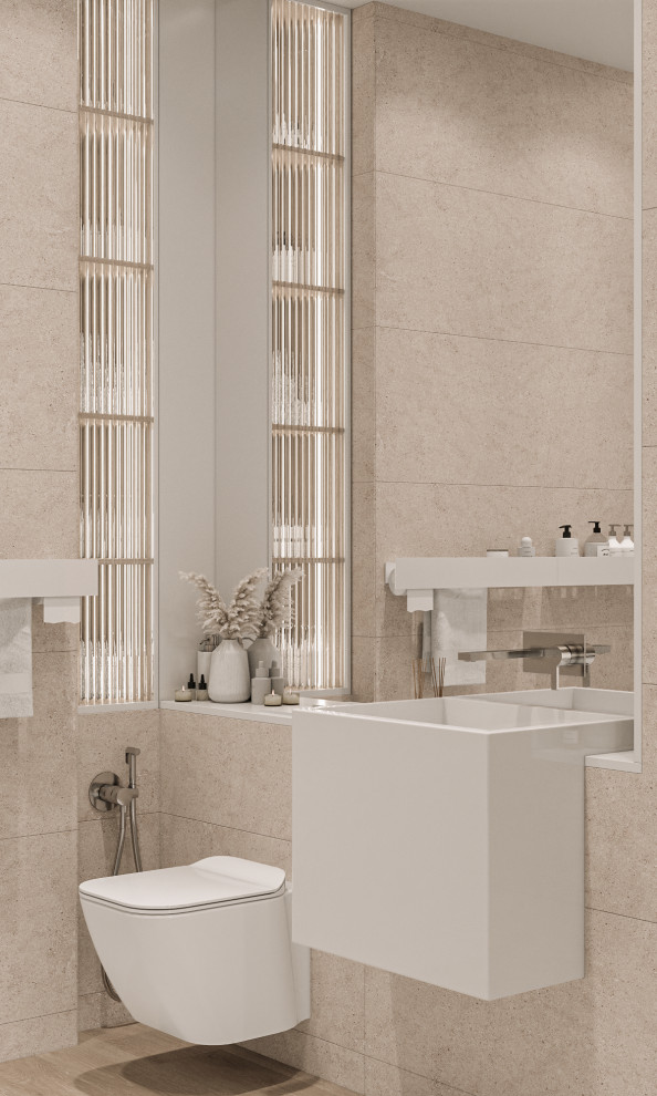 Дизайн интерьера, современный эко стиль.