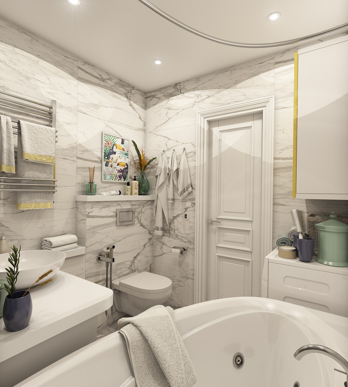 Квартира в современном классическом стиле