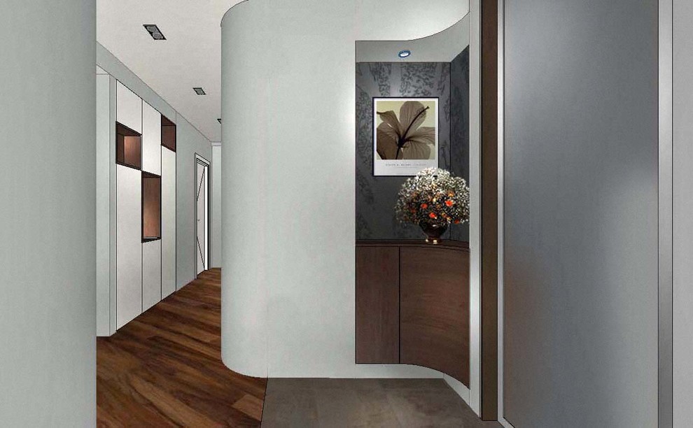 проект квартиры с элементами яхтенного стиля