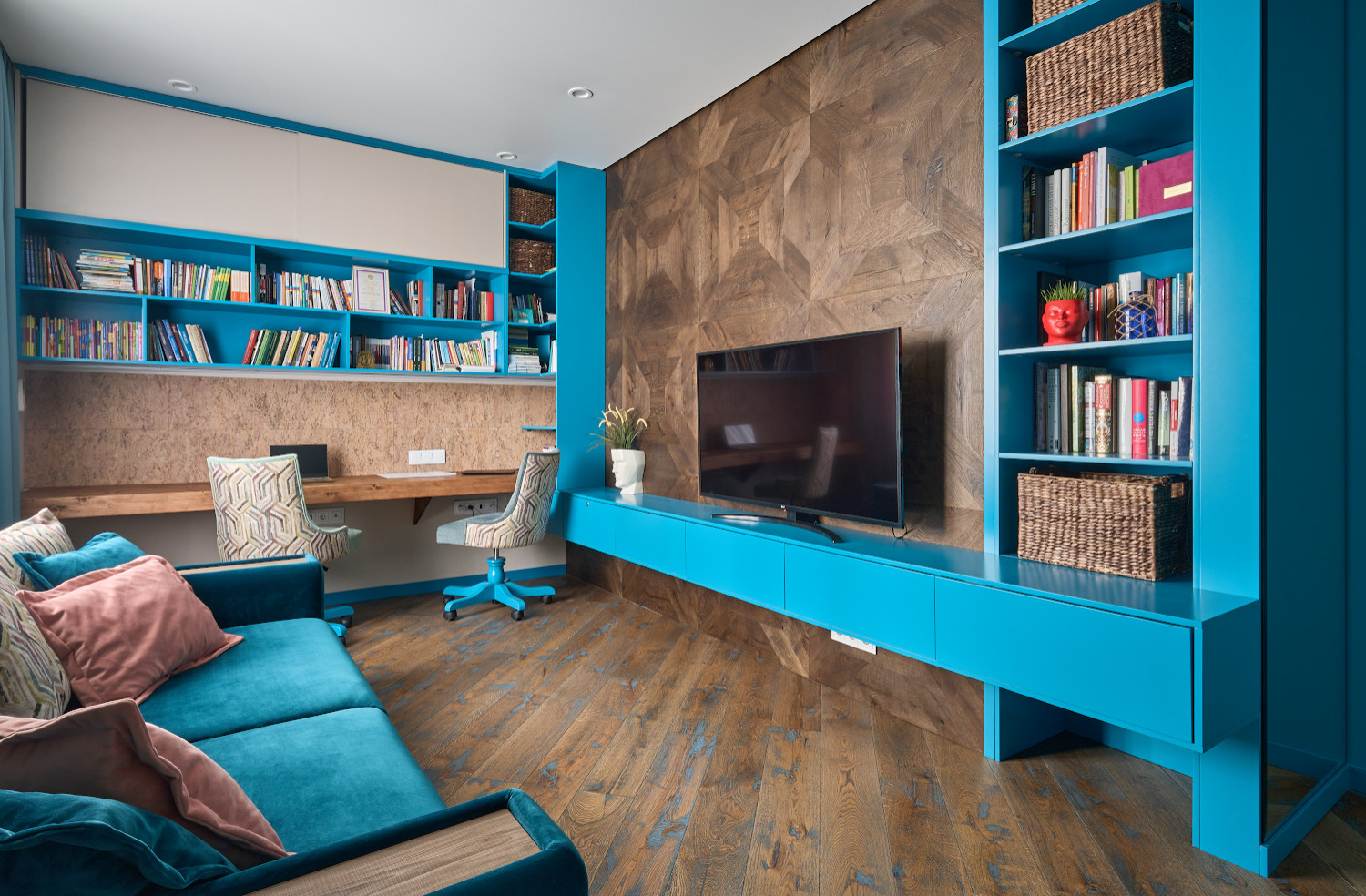 Обложка проекта: Яркая квартира 110 м²  "ЛЕТО"