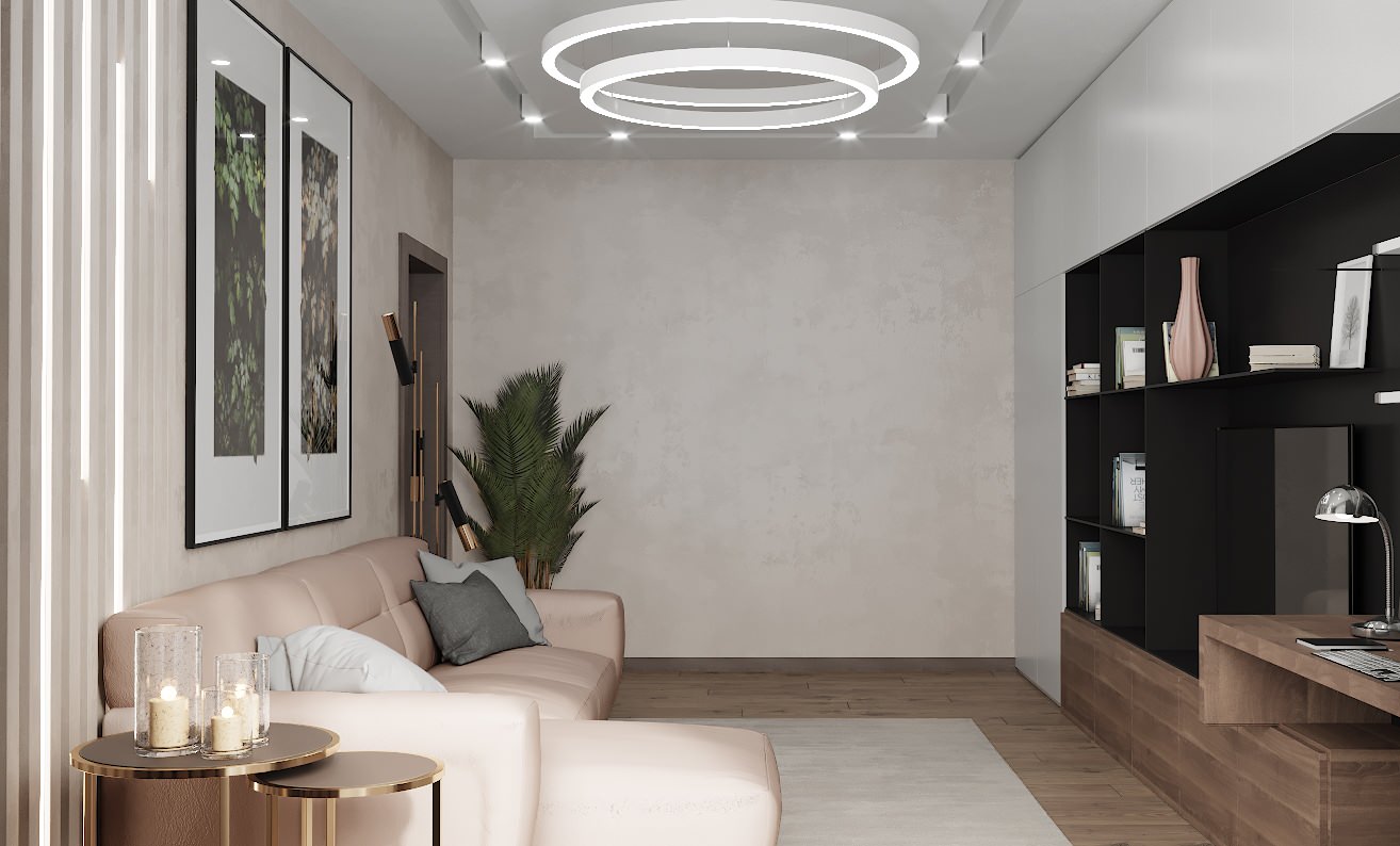 Дизайн квартиры в современном стиле.