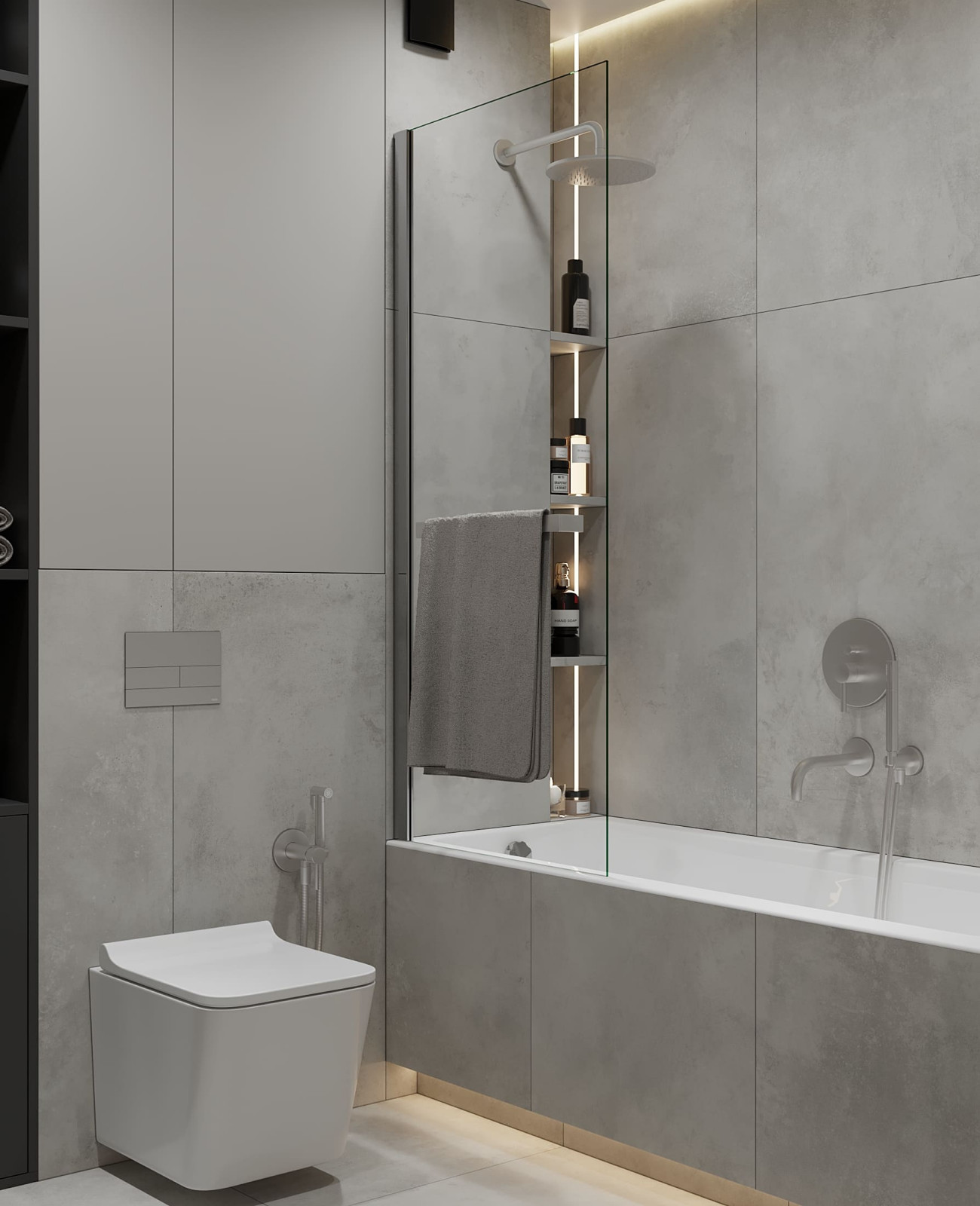 Дизайн-проект пентхауса для молодой пары