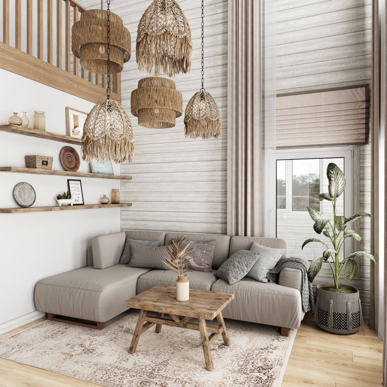 Загородный дом в духе о. Бали