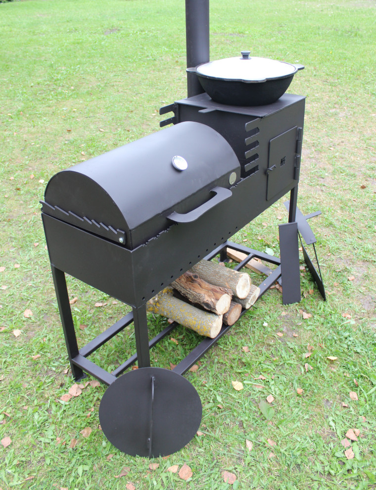 Профессиональный мангал-гриль 7 в 1