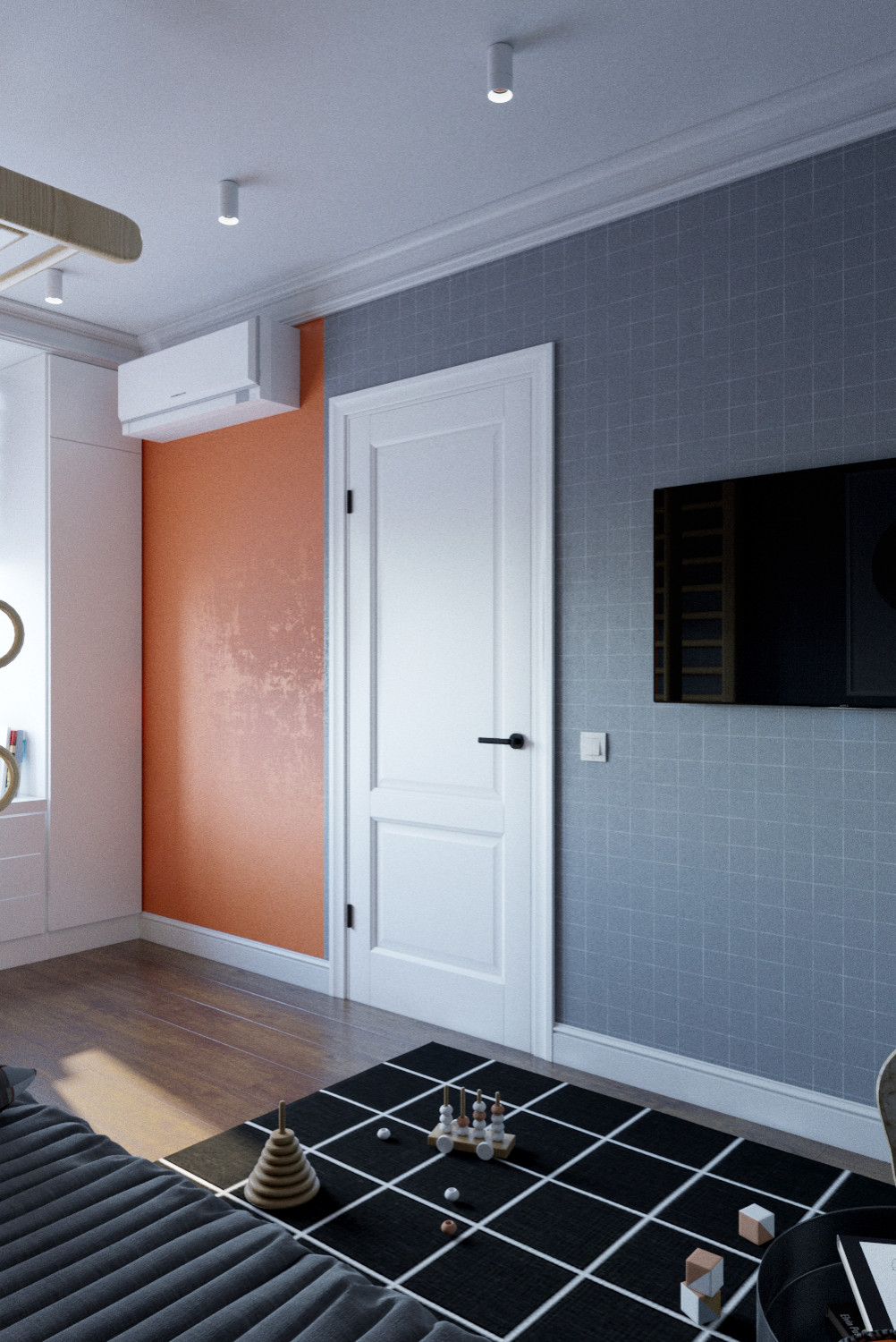 Дизайн квартиры в ЖК "Русский Авангард", Воронеж