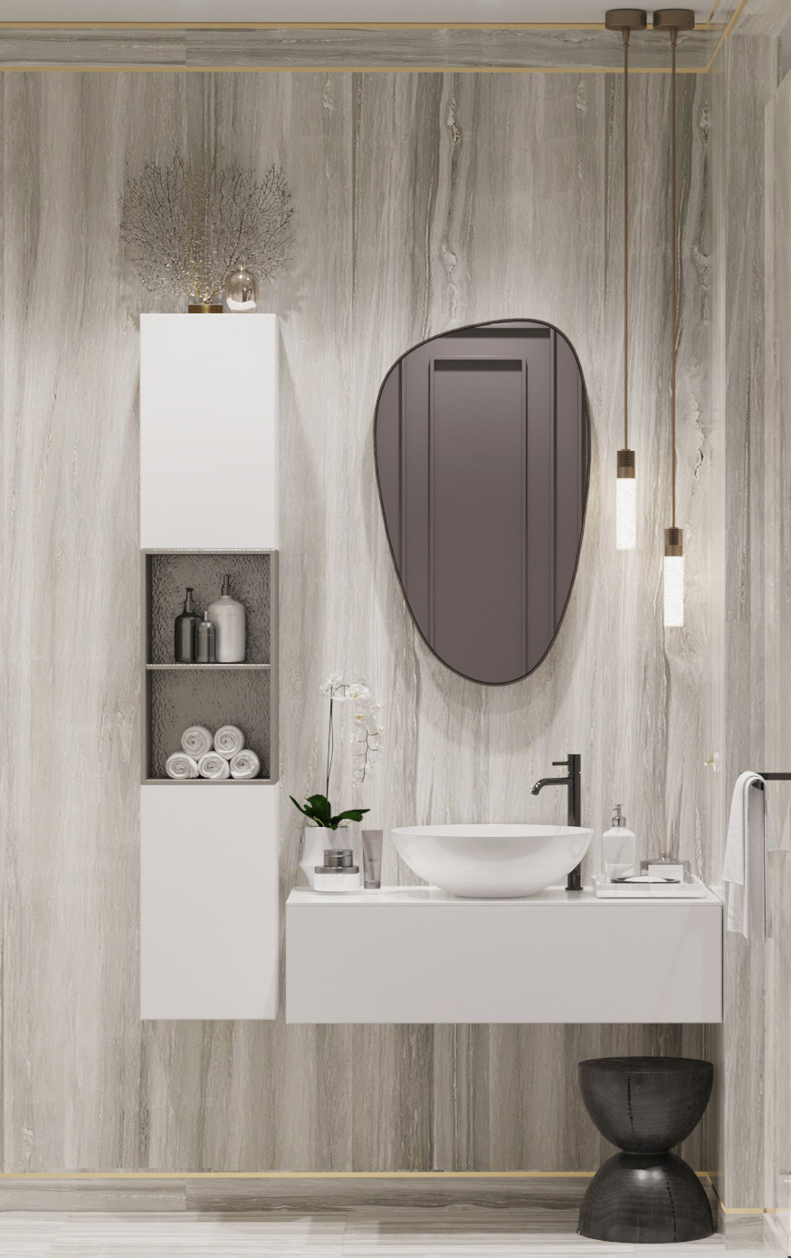 Дизайн трехкомнатной квартиры  в ЖК «Чемпион-парк»