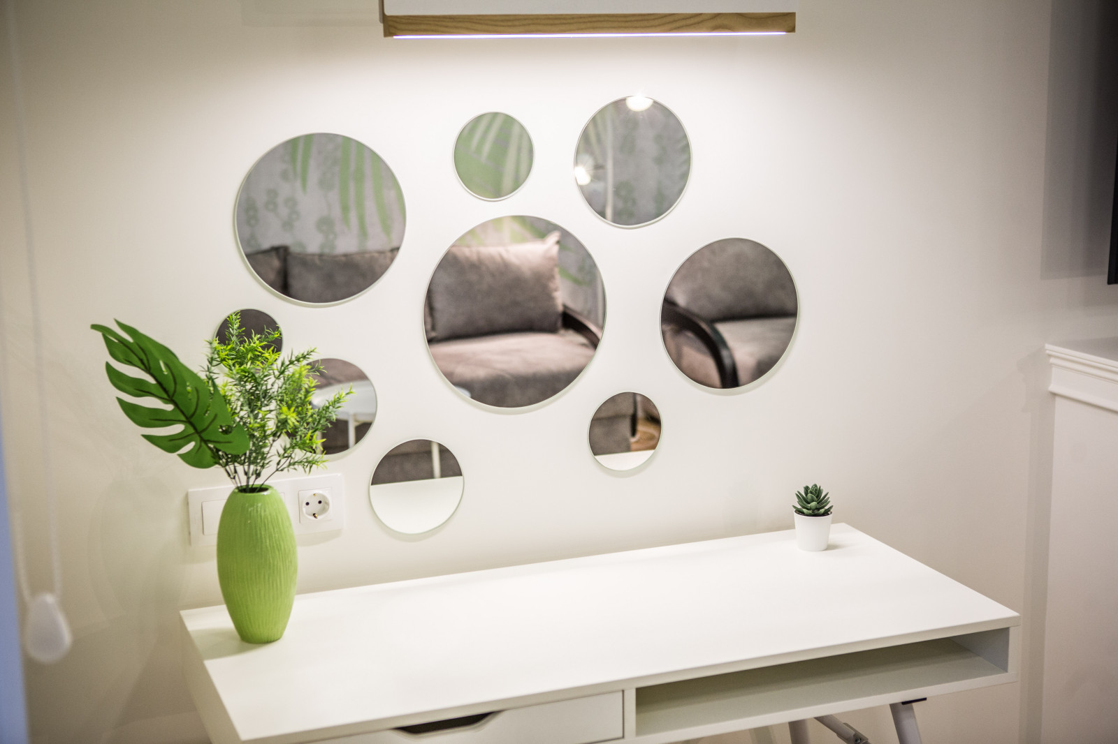 Гостиная сканди