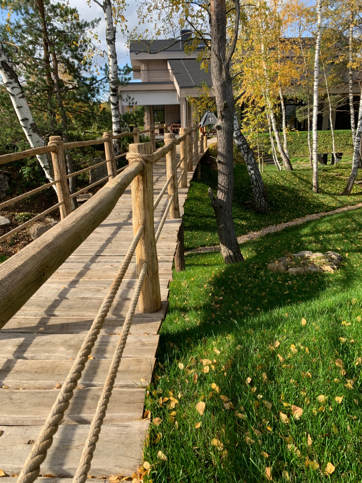 Проект сада с водоемом