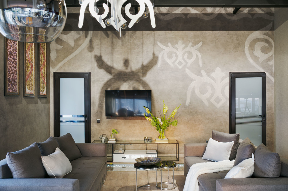 Квартира в современном стиле с нотами этники