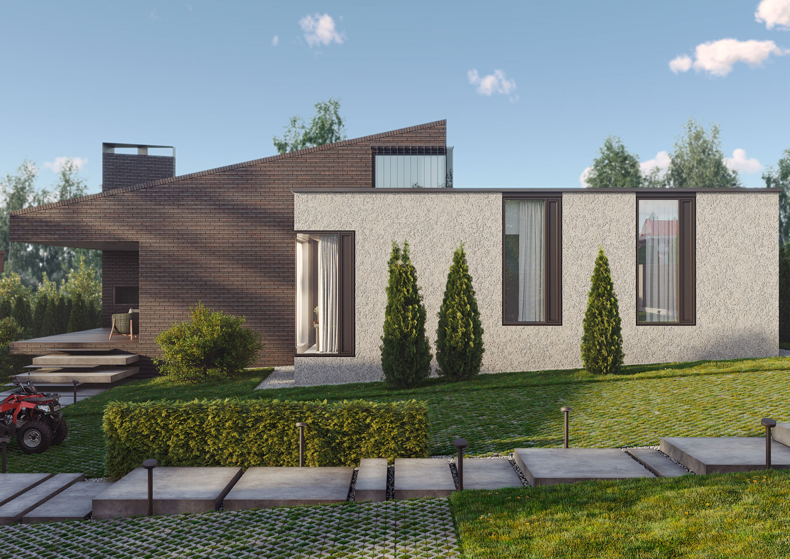 Обложка проекта: North-South