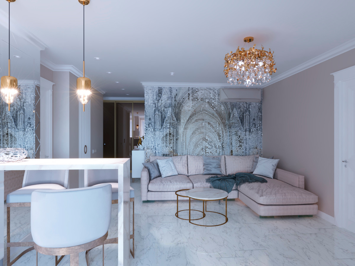 Кухня-гостиная