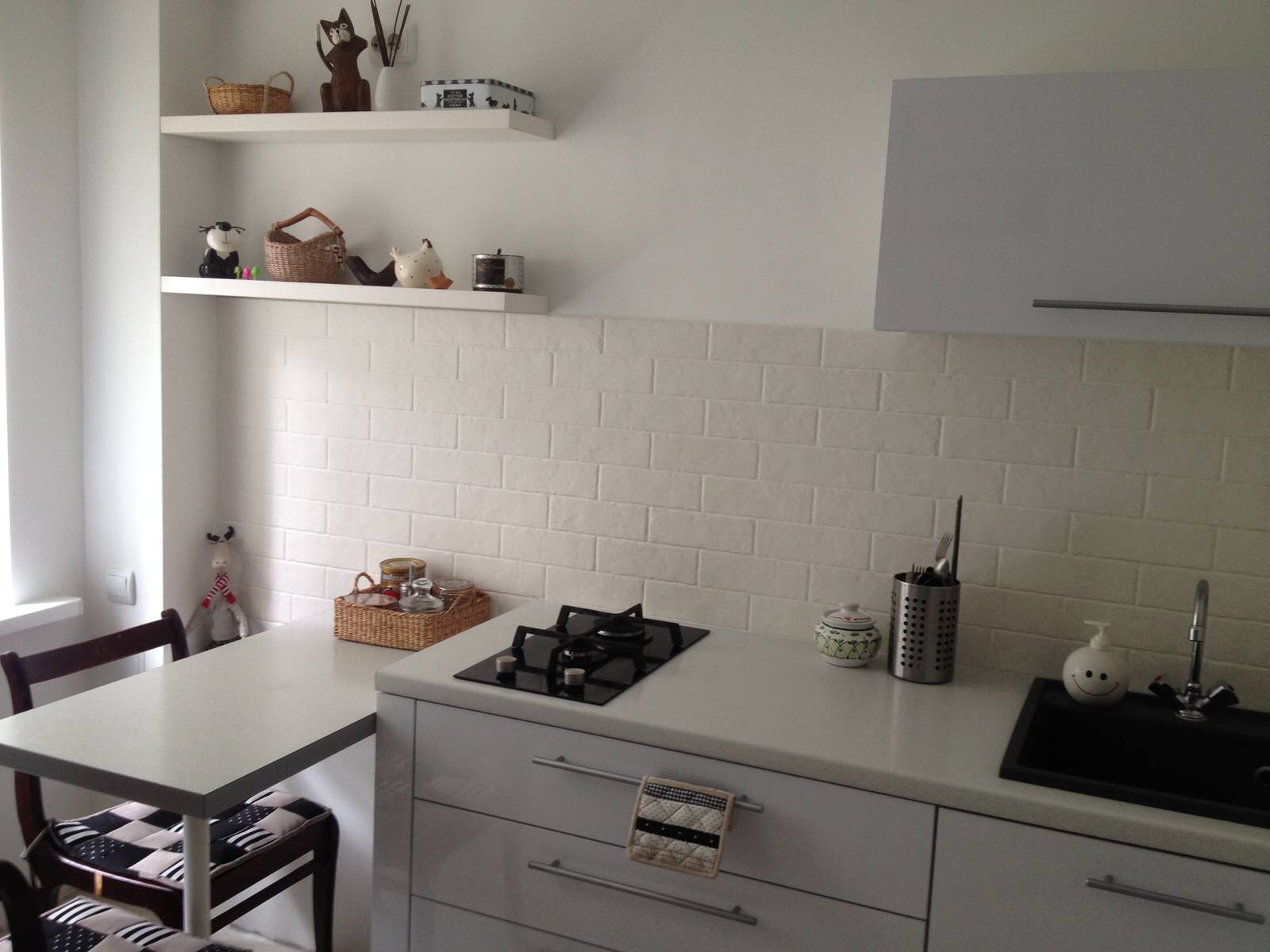 Вариант дизайна маленькой кухни