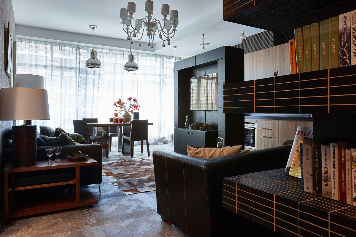 Варианты освещения в гостиной