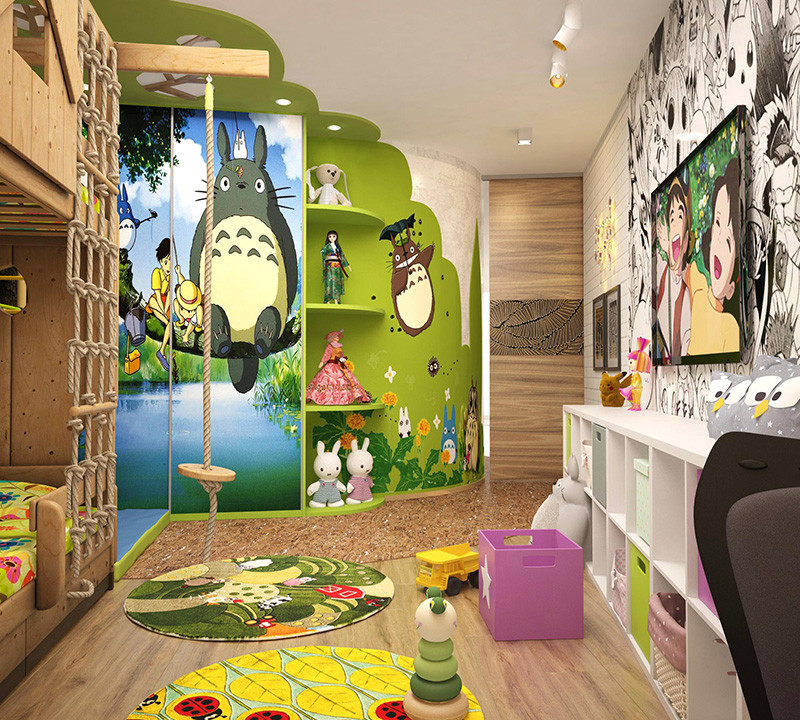 Квартира площадью 97,0 м2 в стиле "Эко"