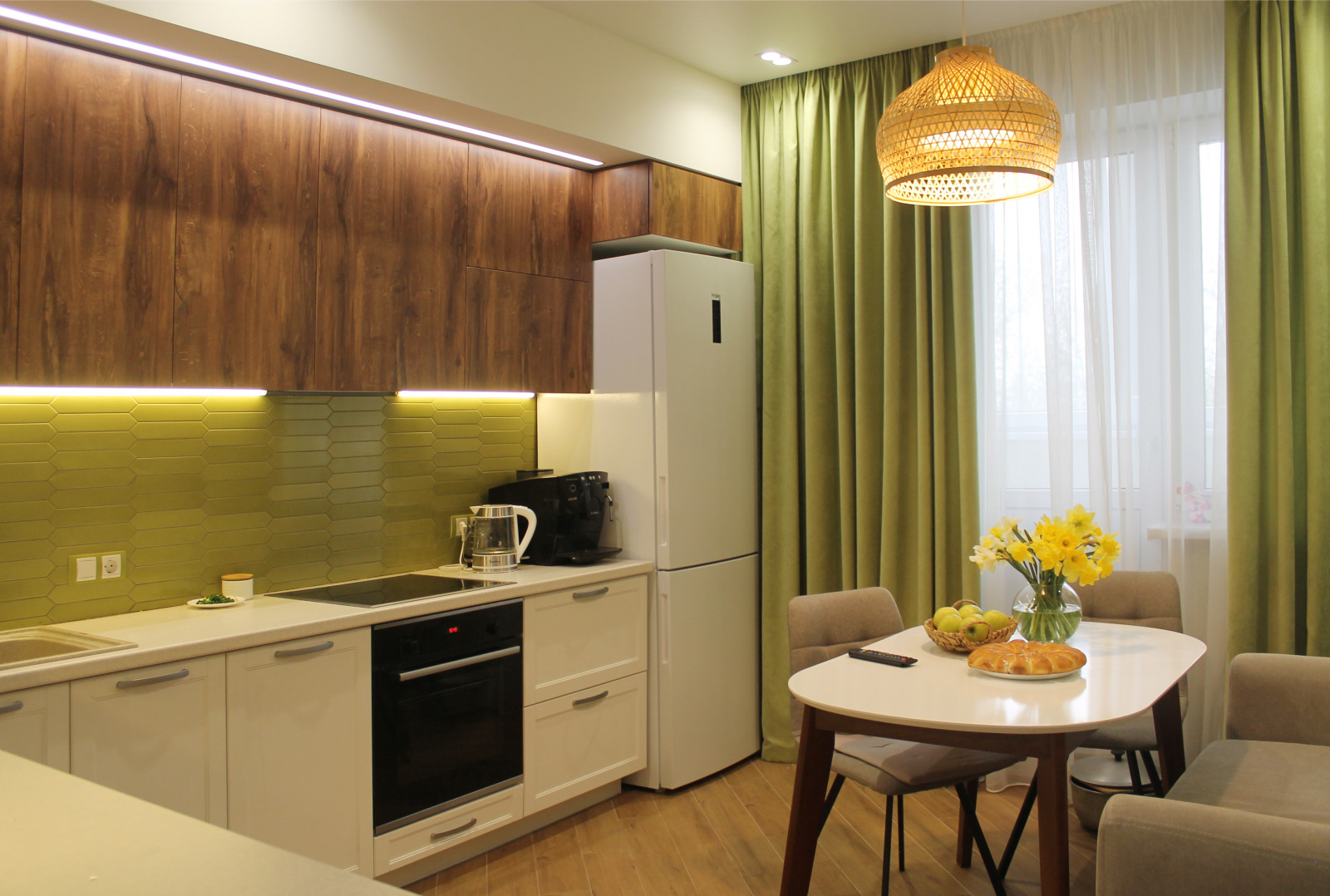 Обложка проекта: Квартира в эко-стиле. Реализация.