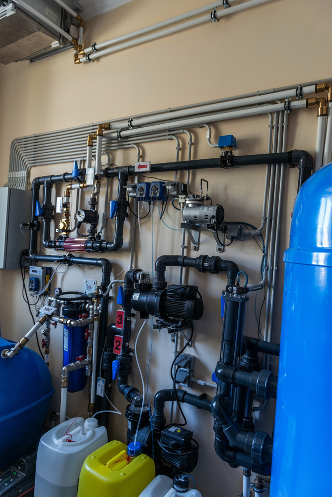 Дом с бассейном