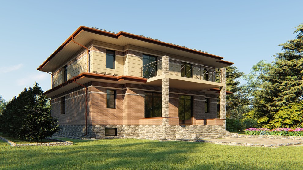 Проект в стиле Райта