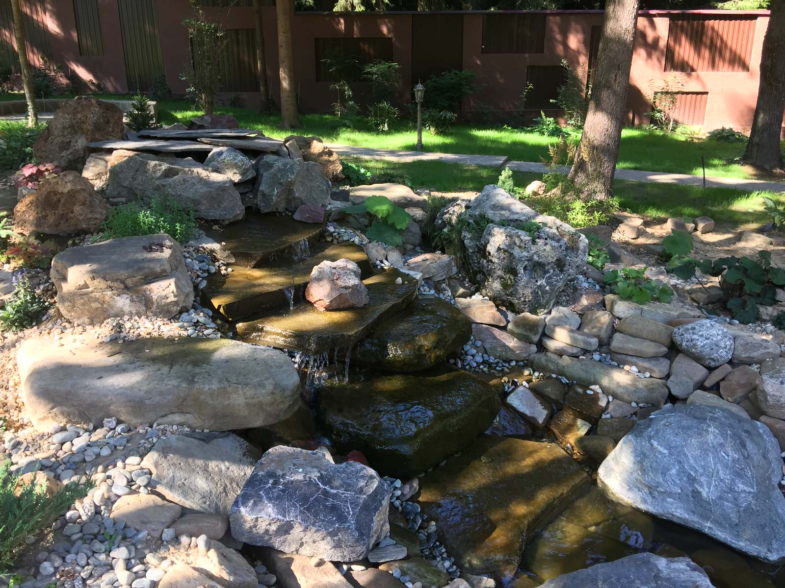 Ландшафтный дизайн участка 45 соток, КП Дубровка, МО