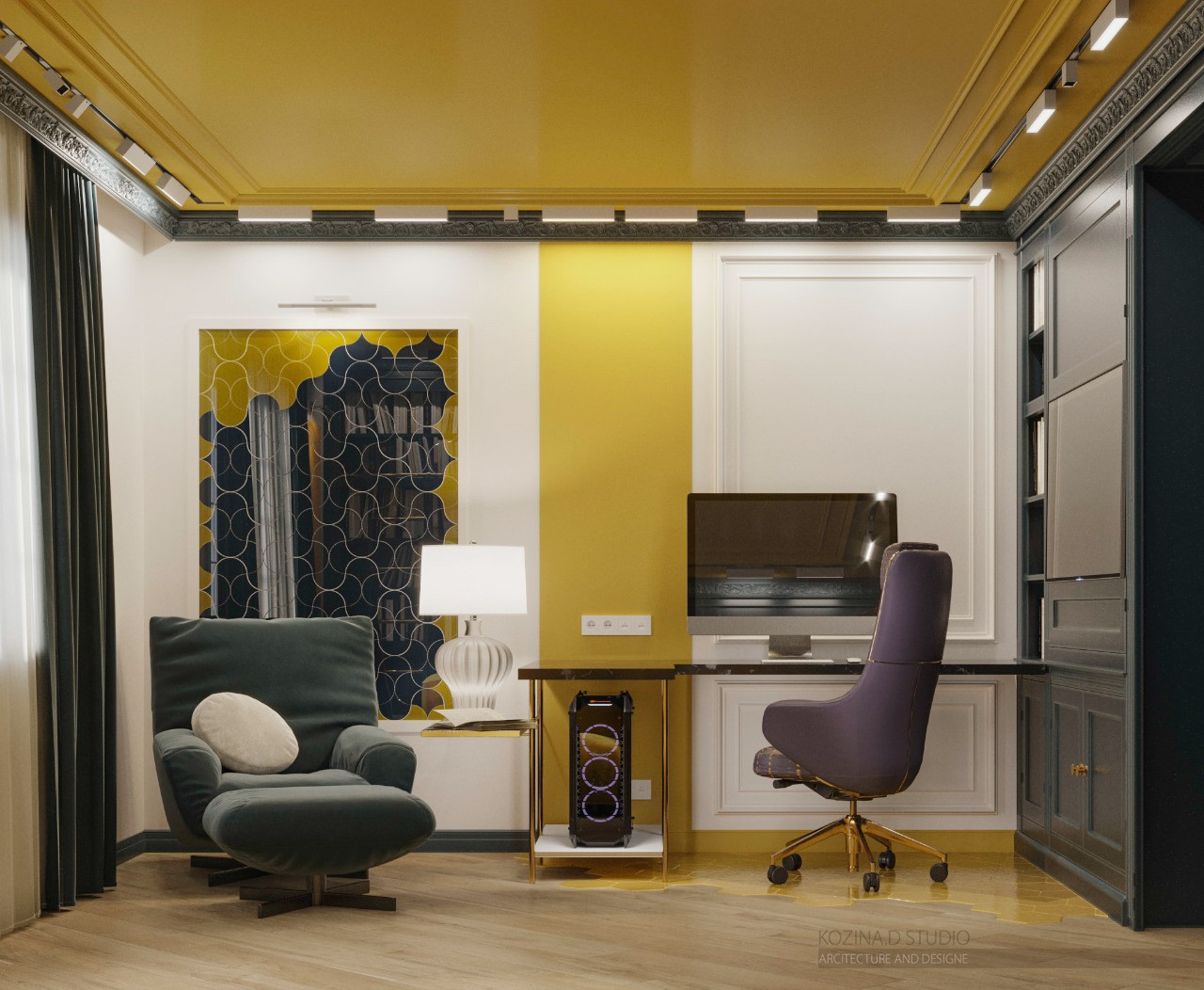 Проект двухкомнатной квартиры (86 м²) в Санкт-Петербурге