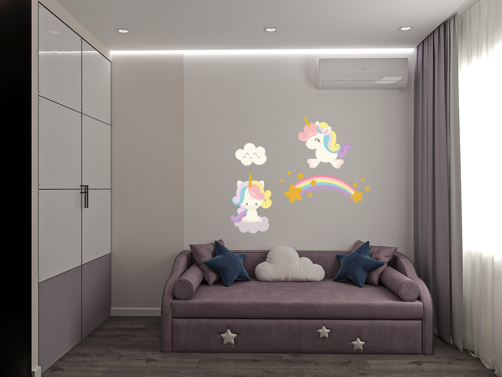 Обложка проекта: трехкомнатная квартира в современном стиле