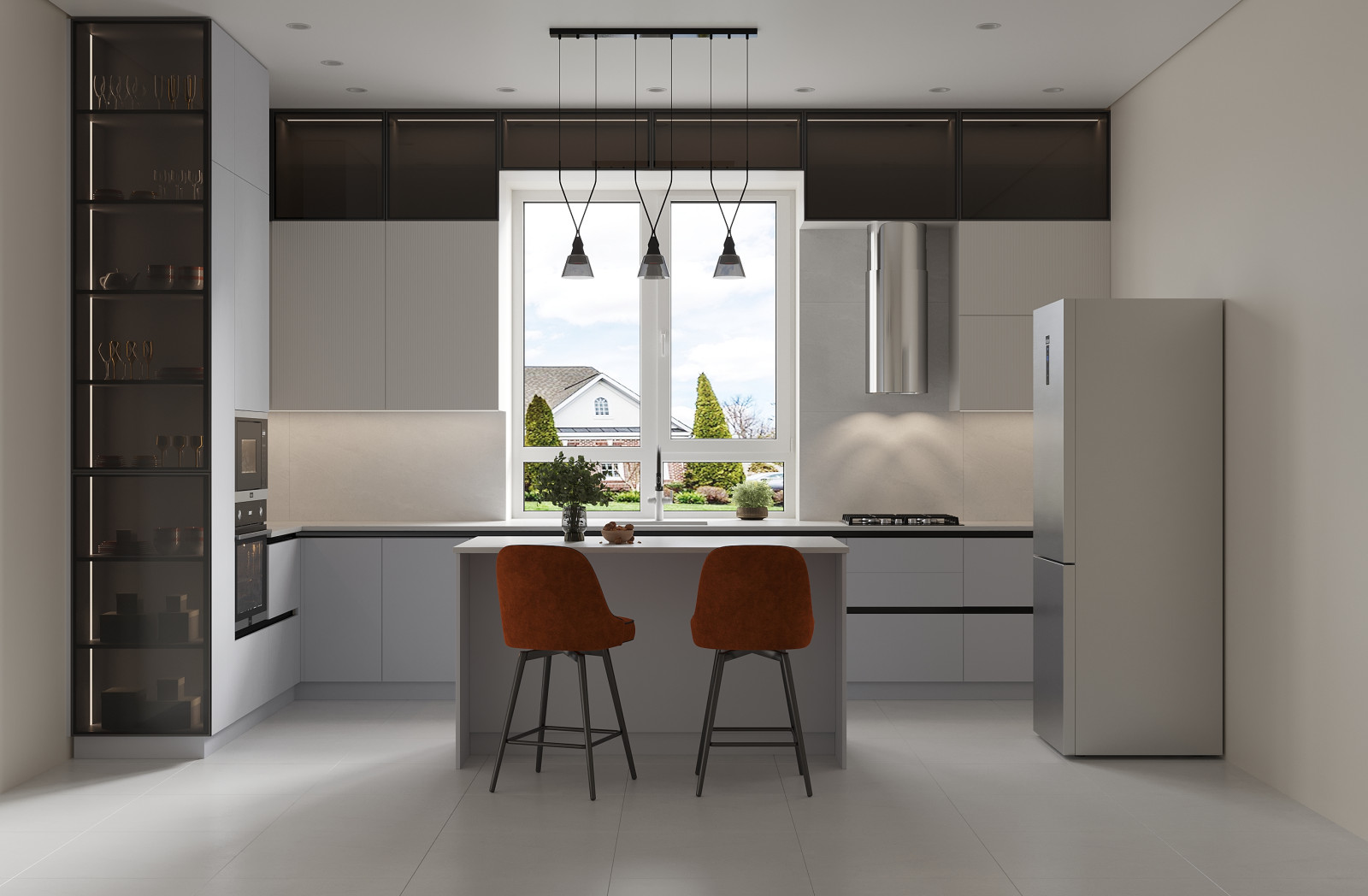 Кухня в частном доме