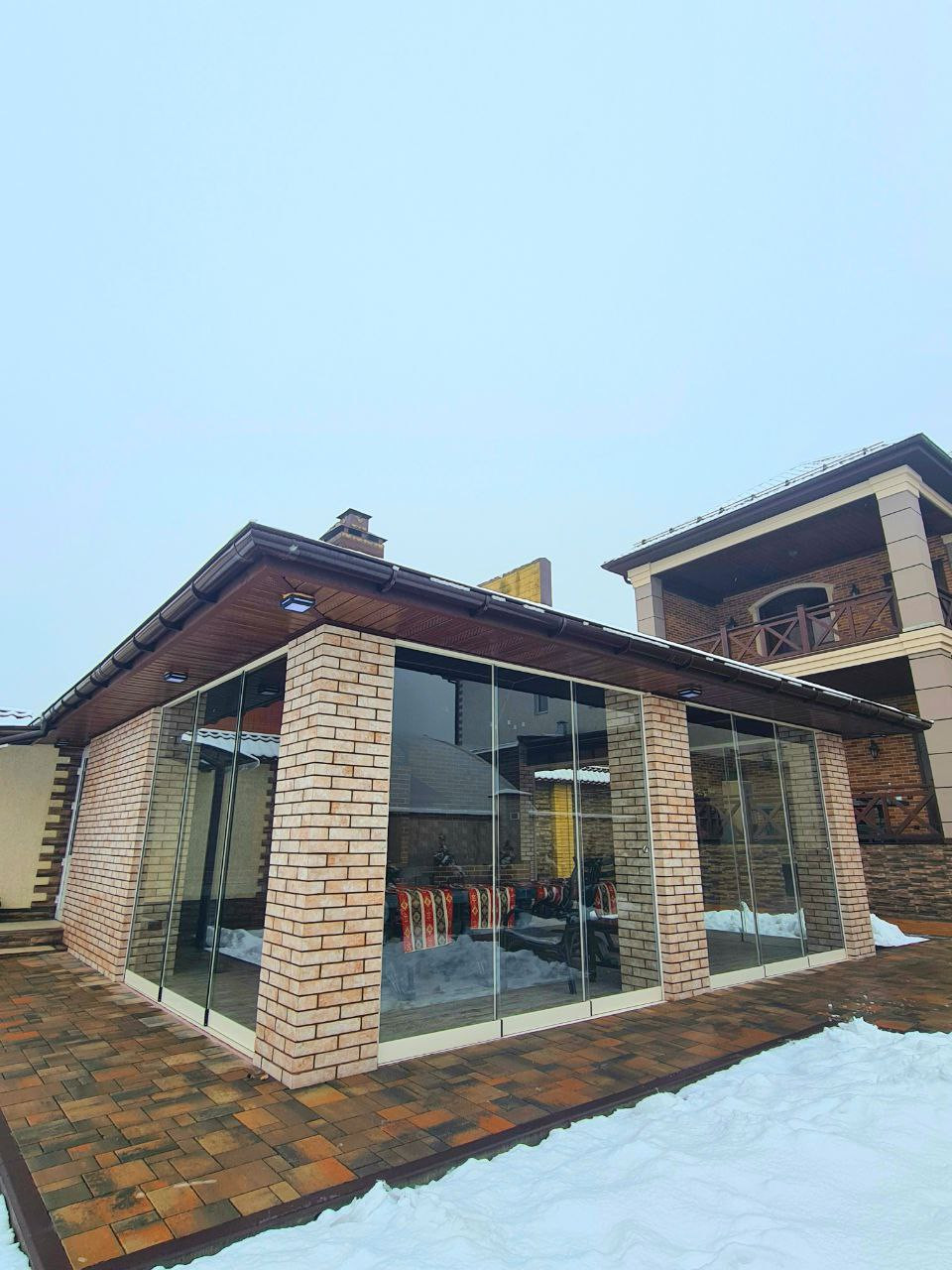 Остекление мангальной