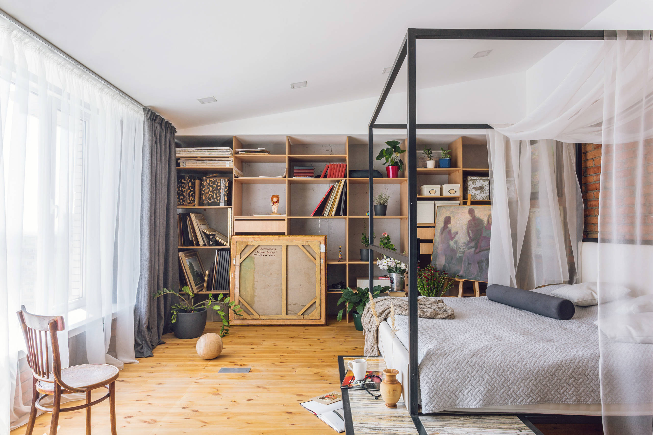 Houzz тур: Лофт с дровяным камином в Краснодаре