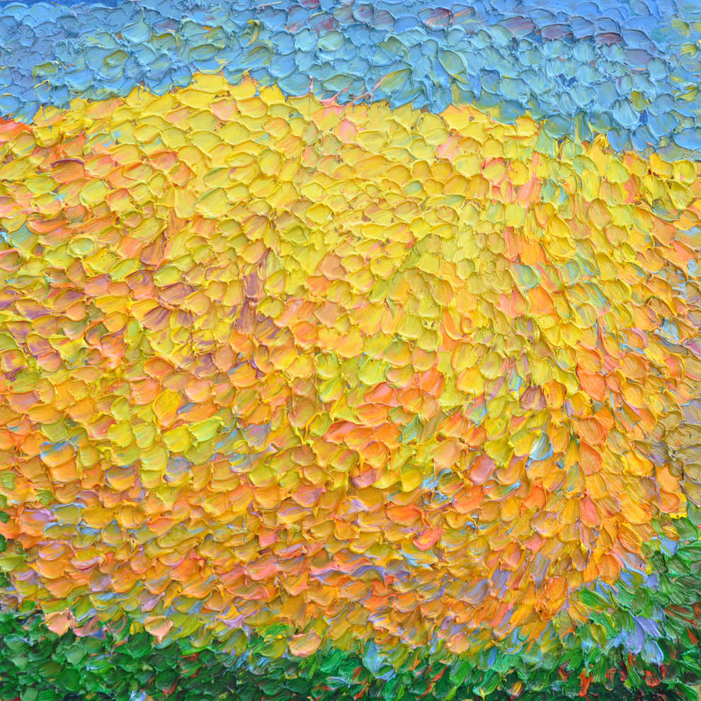 90х90 см Пшеничное поле