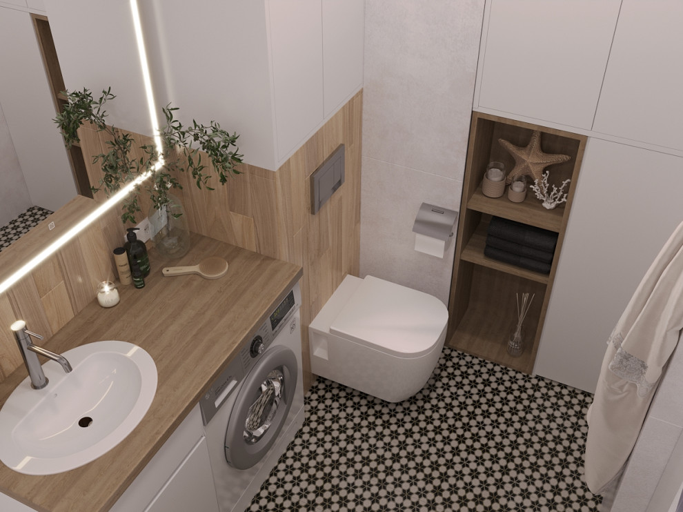 Современный интерьер с сканди нотками