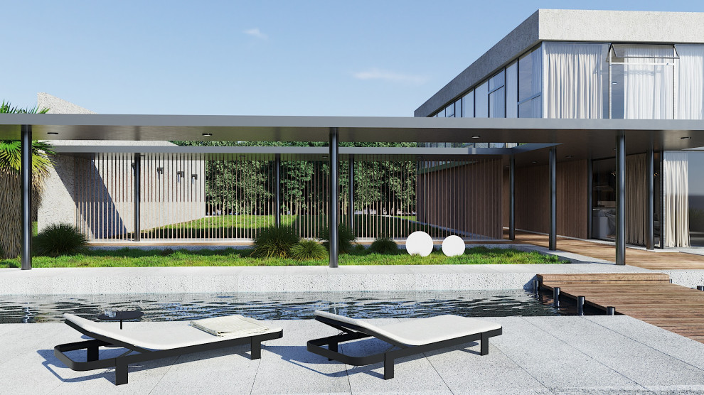 Проект загородного дом в Сочи