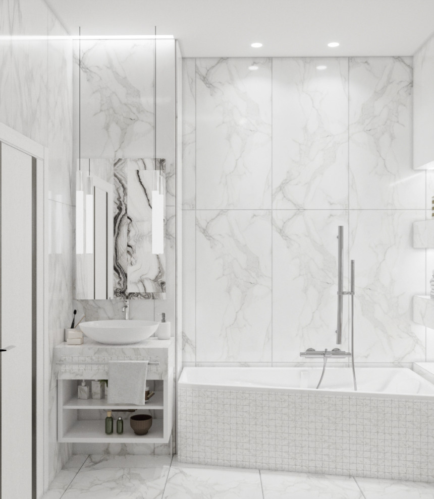 Проект 2-х комнатной квартиры в Апартаментах Лахта Плаза