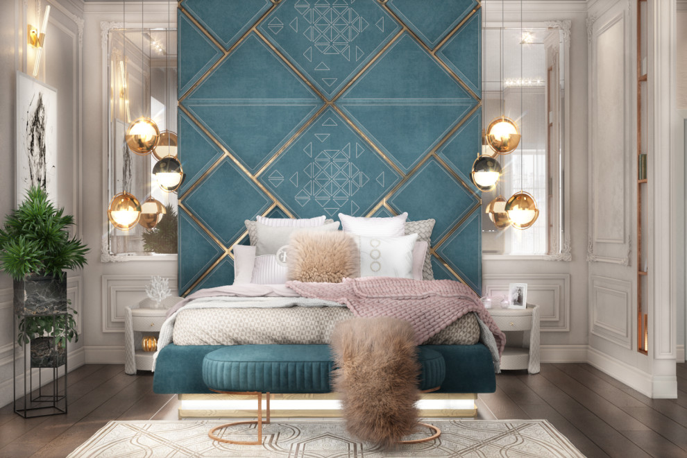 Обложка проекта: Спальня в стиле арт-деко