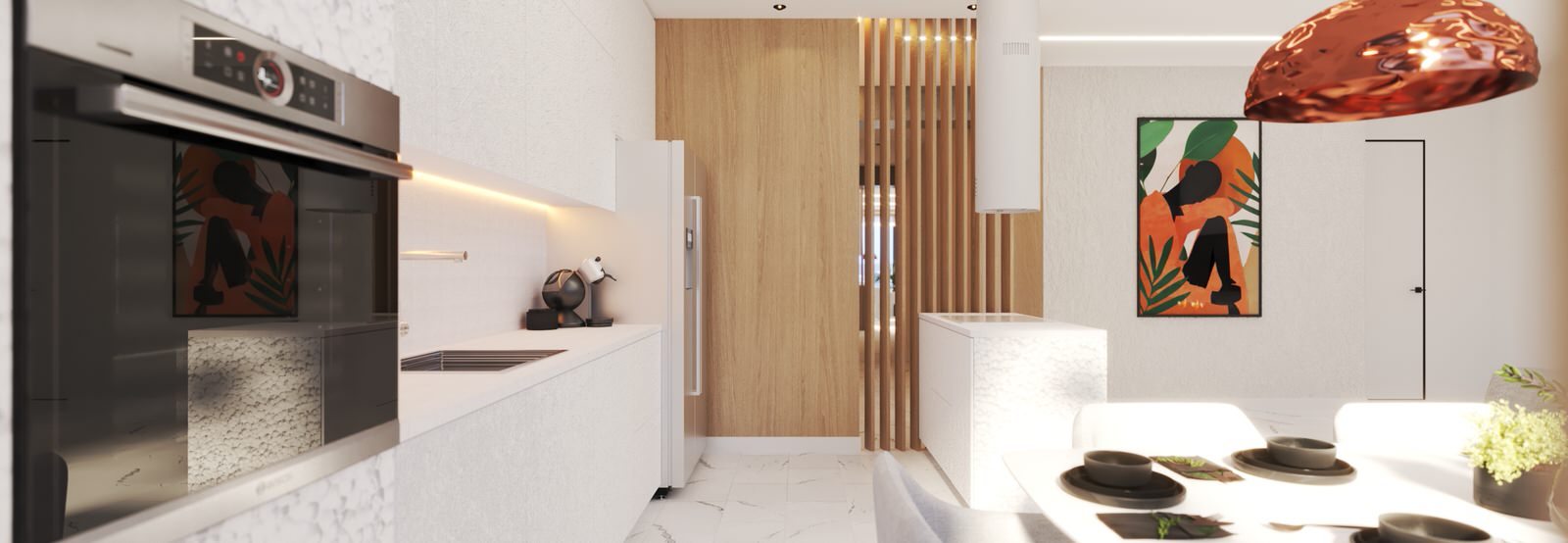 Дизайн-проект квартиры ЖК "Градеков"