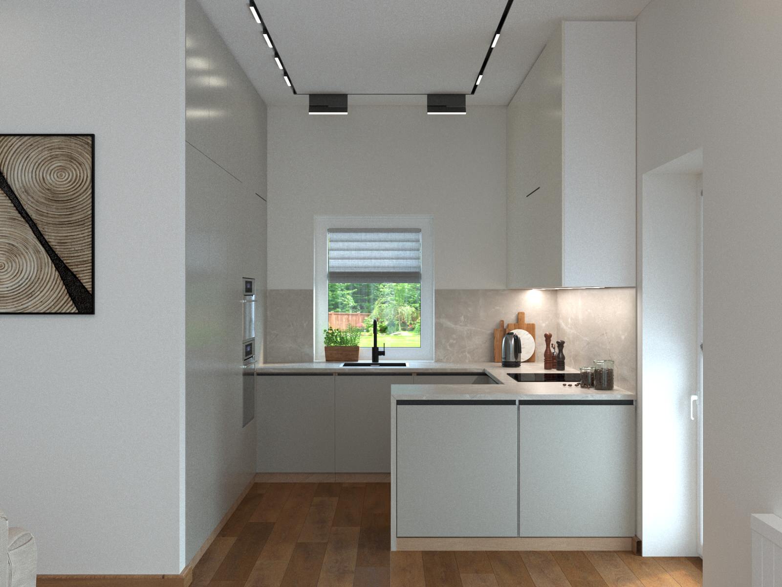 Ультра-современная гостиная в частном доме