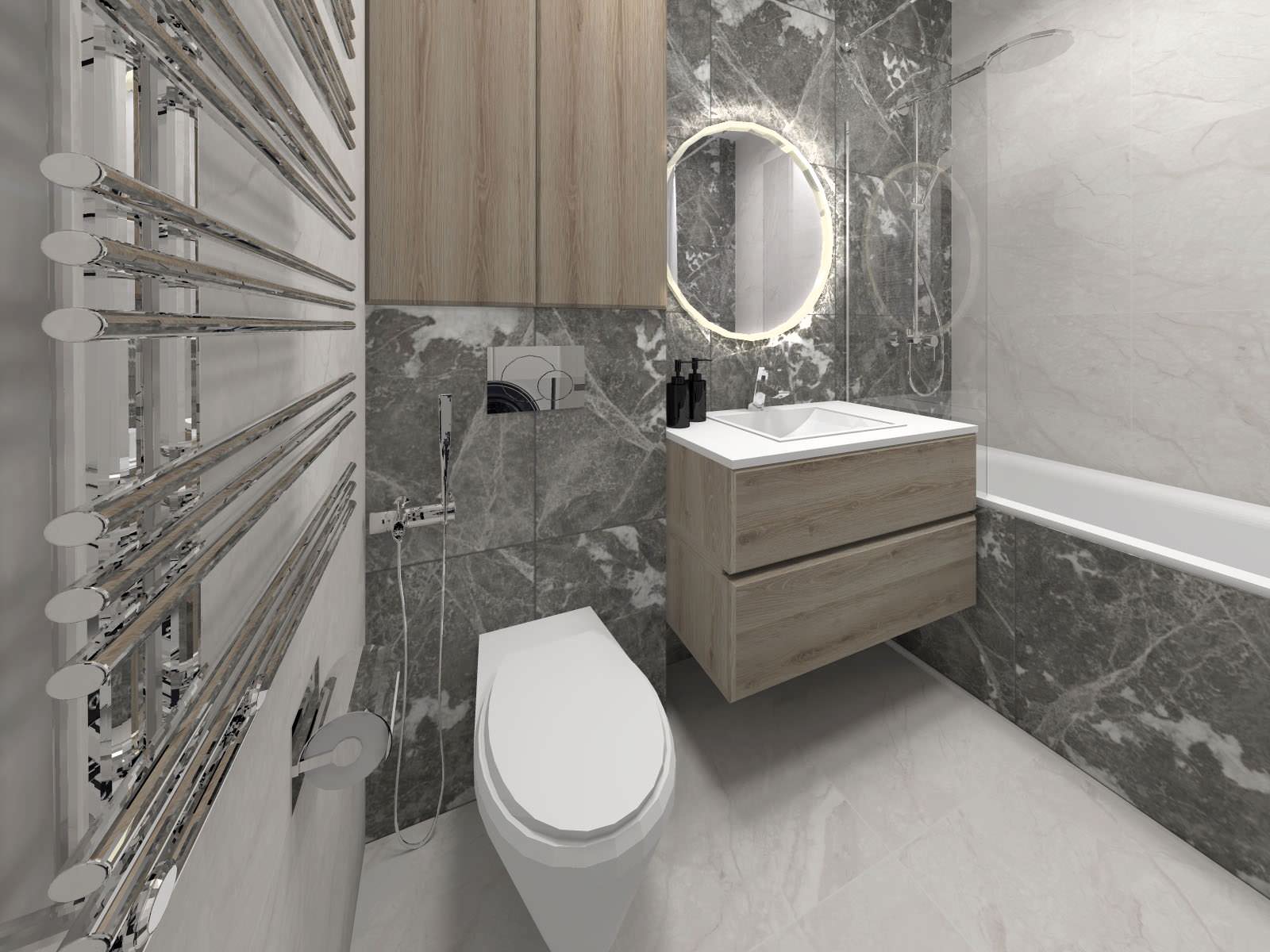 ЖК «Волна», 2-комн. квартира, 76,6 м2