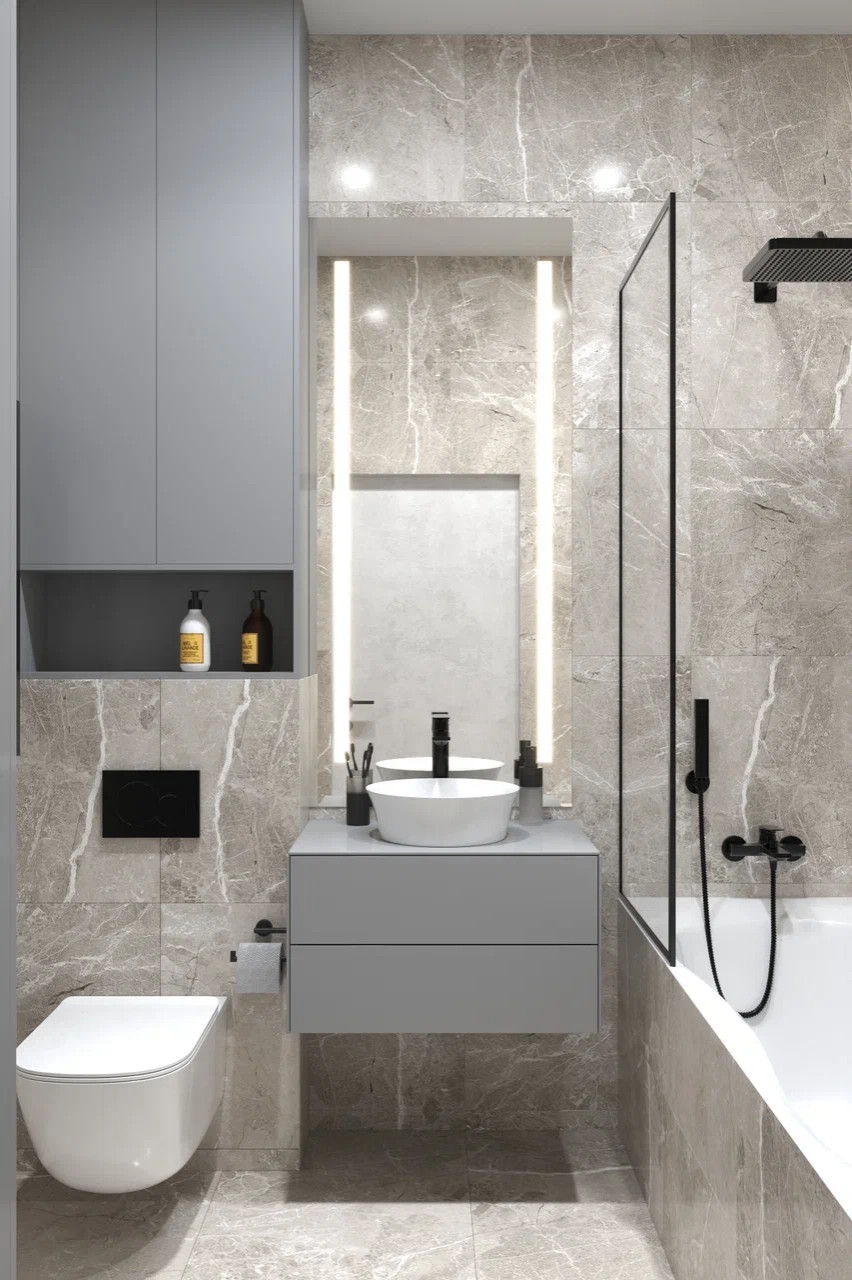 ИНТЕРЬЕР ОДНОКОМНАТНОЙ КВАРТИРЫ