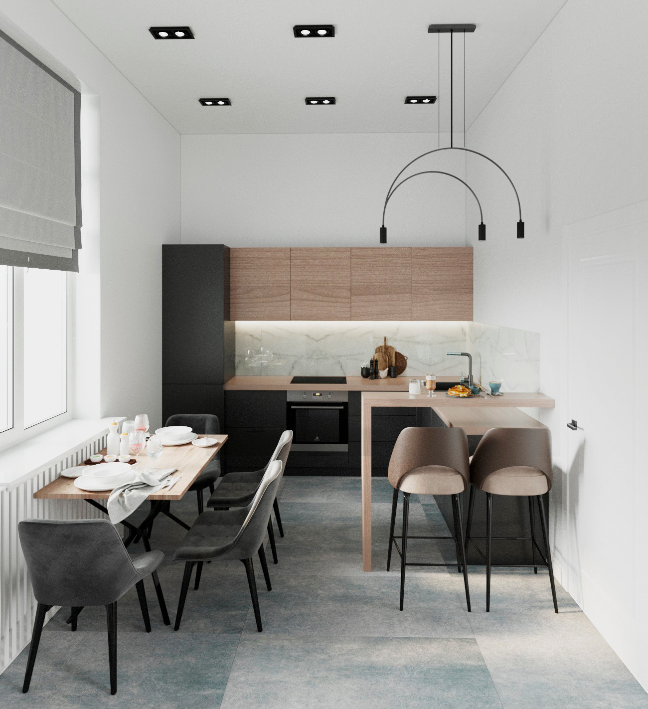 Монохромная квартира