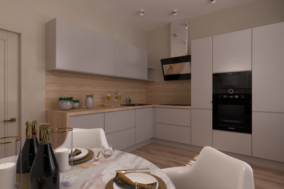 Дизайн проект квартиры в ЖК "Дом у озера" 90кв.м