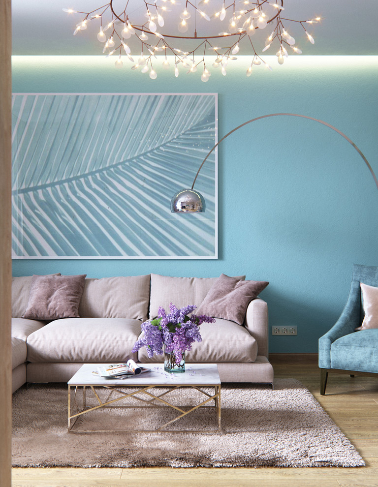 Квартира с средиземноморскими мотивами