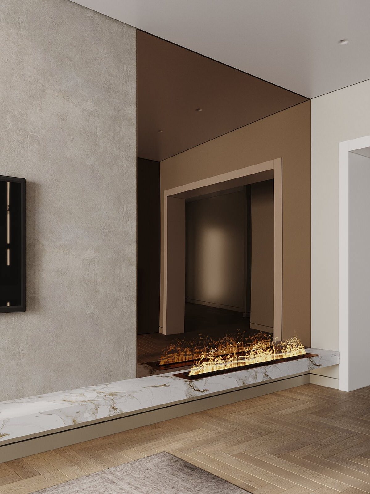 Дизайн интерьера квартиры в ЖК central avenue #PR-400