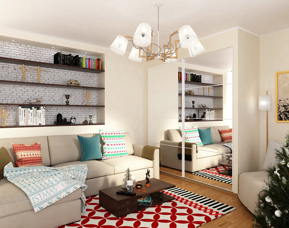 Однушка в скандинавском стиле