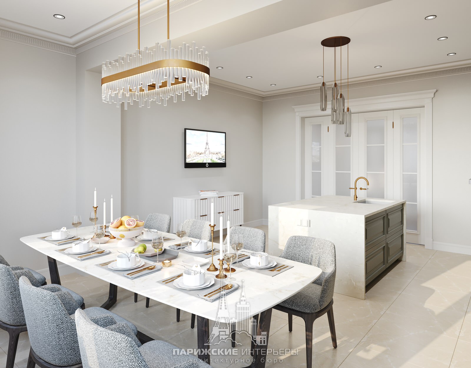 Дизайн интерьера загородного дома