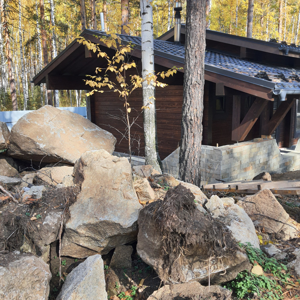 Баня из клееного бруса