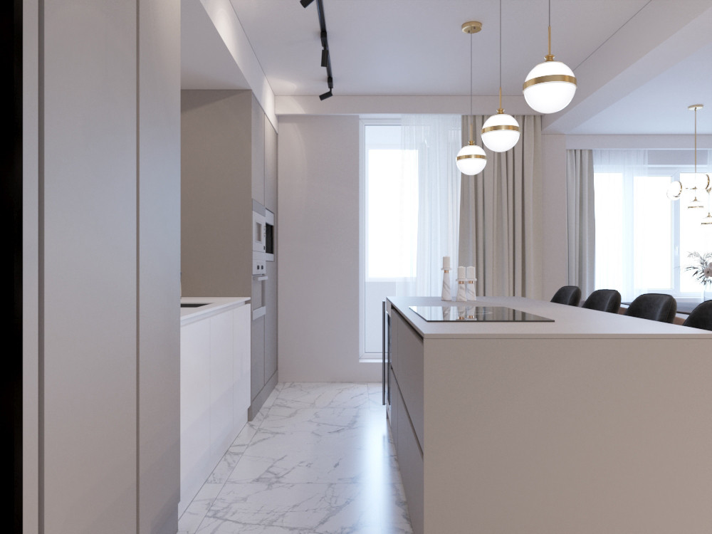 Двухуровневая квартира в Академическом