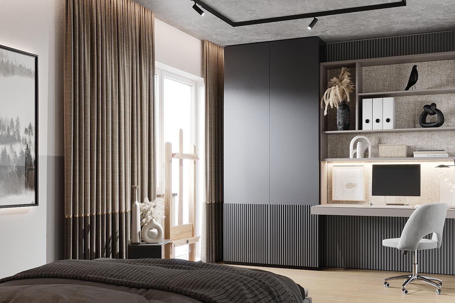 Дом в стиле минимализм