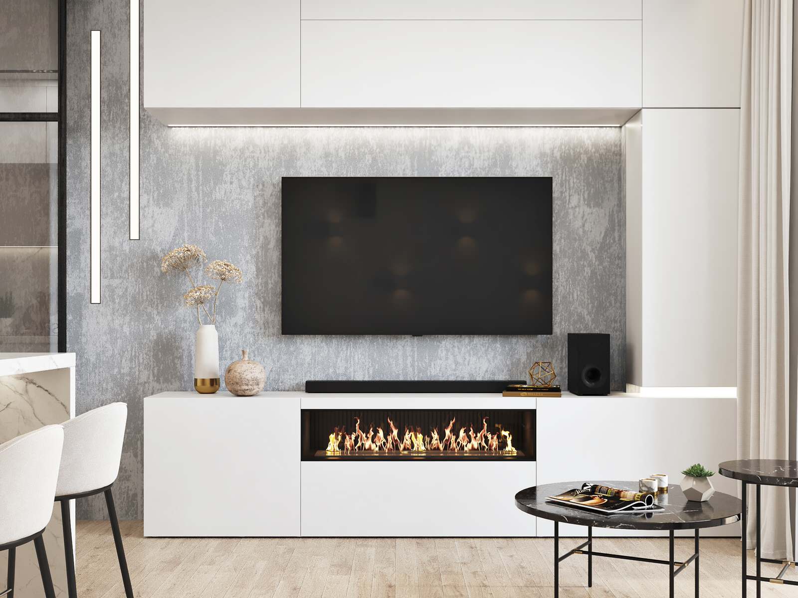 Квартира для молодой семьи с ребенком 80м2