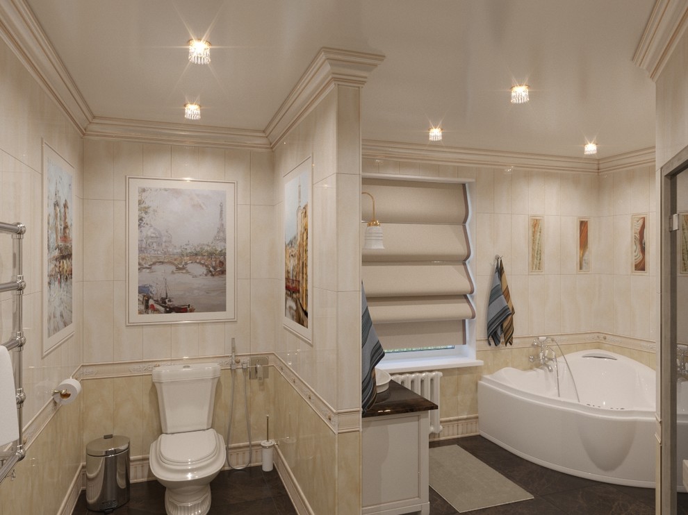 Санузел. Загородный дом "Павловская слобода"