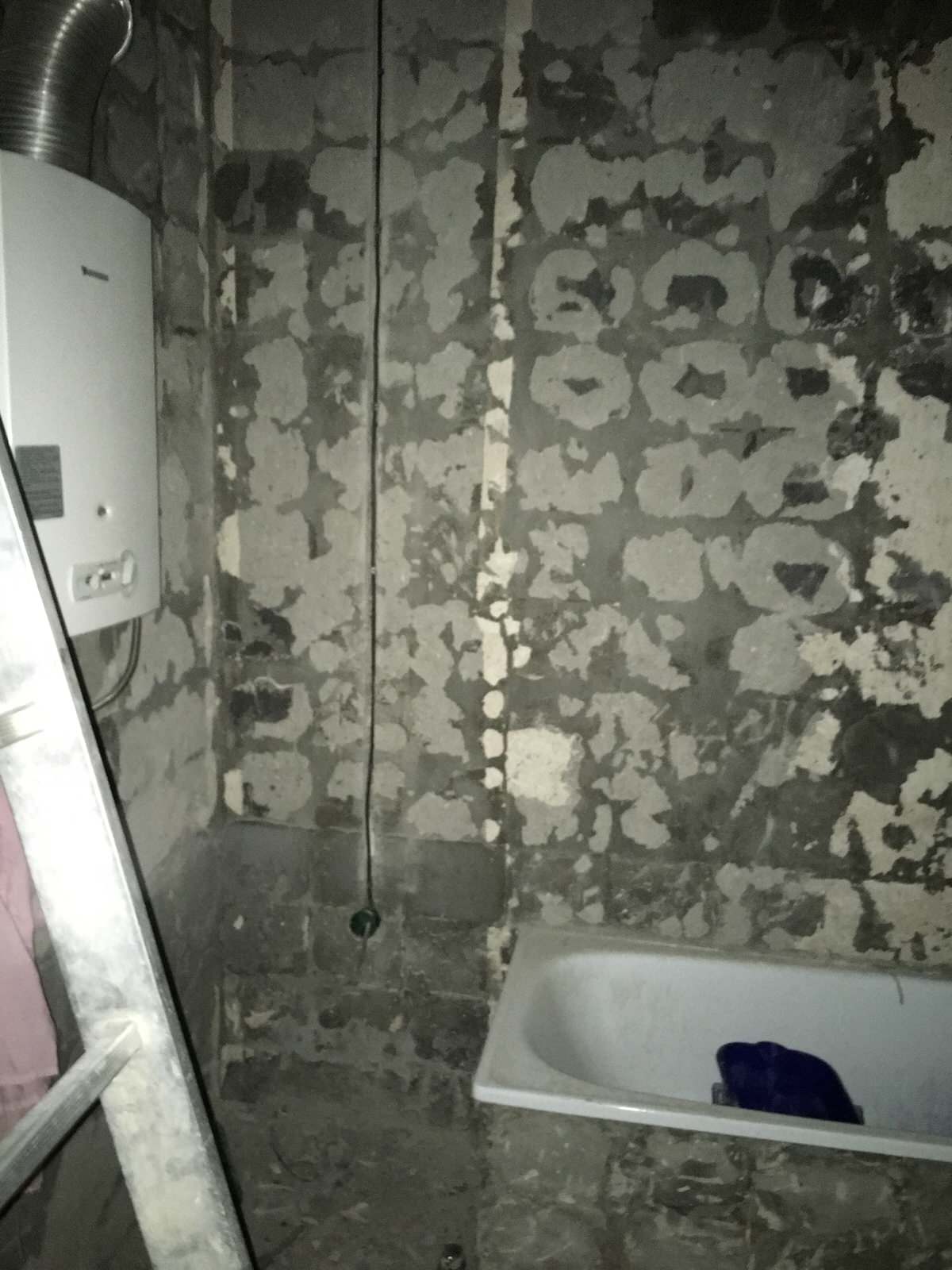 Обложка проекта: Ванная комната, частный дом 1972г постройки